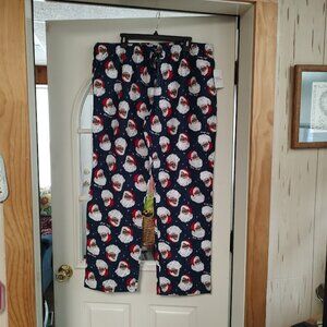 New Old Navy Navy Blue African American Flannel Sleep Pants Men's XL